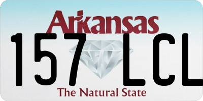 AR license plate 157LCL