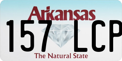 AR license plate 157LCP