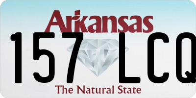 AR license plate 157LCQ