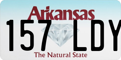 AR license plate 157LDY