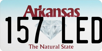 AR license plate 157LED