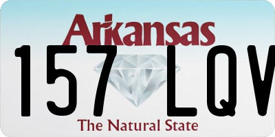 AR license plate 157LQV