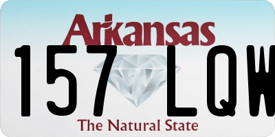 AR license plate 157LQW
