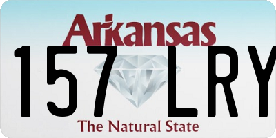 AR license plate 157LRY