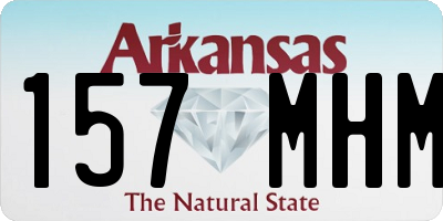 AR license plate 157MHM