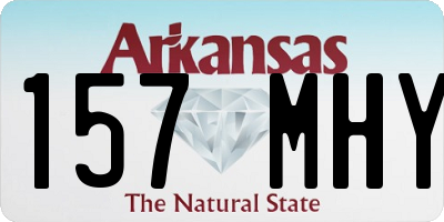 AR license plate 157MHY