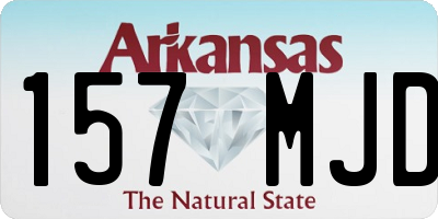 AR license plate 157MJD