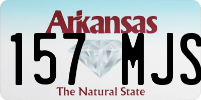 AR license plate 157MJS
