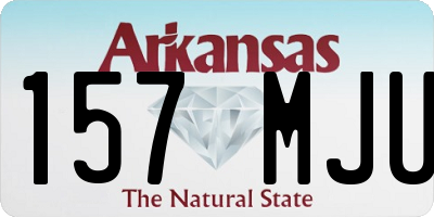 AR license plate 157MJU