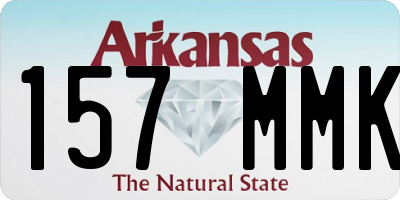 AR license plate 157MMK