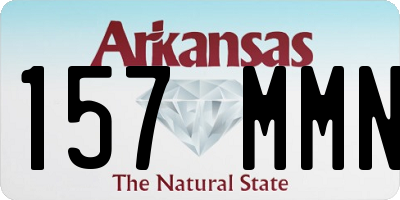 AR license plate 157MMN