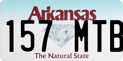 AR license plate 157MTB