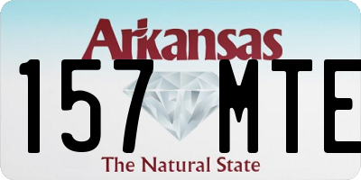 AR license plate 157MTE