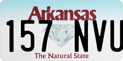 AR license plate 157NVU