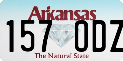 AR license plate 157ODZ