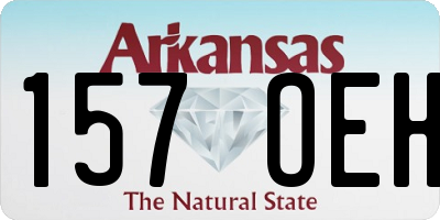 AR license plate 157OEH