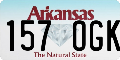 AR license plate 157OGK