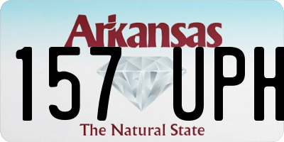 AR license plate 157UPH