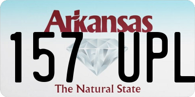 AR license plate 157UPL