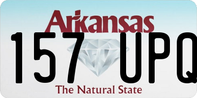 AR license plate 157UPQ