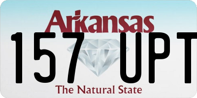 AR license plate 157UPT