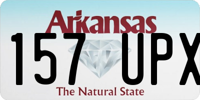 AR license plate 157UPX