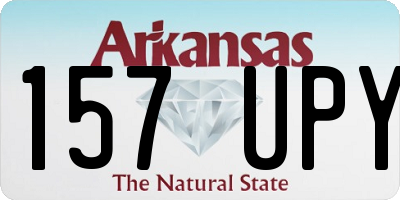 AR license plate 157UPY