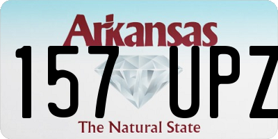 AR license plate 157UPZ