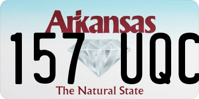 AR license plate 157UQC