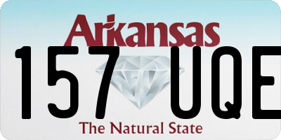 AR license plate 157UQE