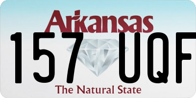 AR license plate 157UQF