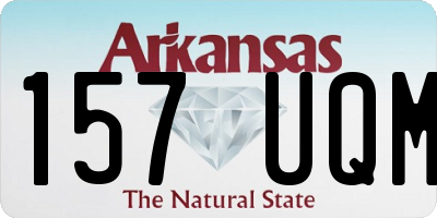 AR license plate 157UQM