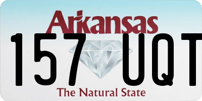 AR license plate 157UQT
