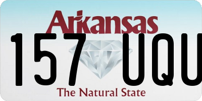 AR license plate 157UQU