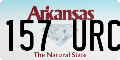 AR license plate 157URC