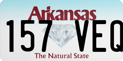 AR license plate 157VEQ