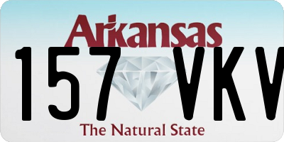 AR license plate 157VKV