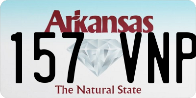 AR license plate 157VNP