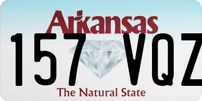 AR license plate 157VQZ