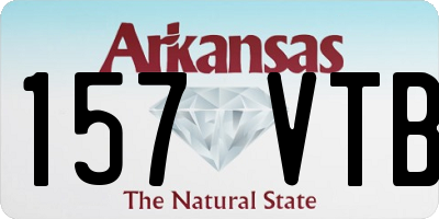 AR license plate 157VTB
