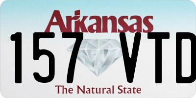 AR license plate 157VTD