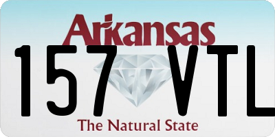 AR license plate 157VTL
