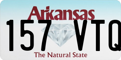 AR license plate 157VTQ