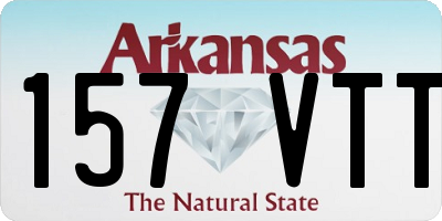 AR license plate 157VTT
