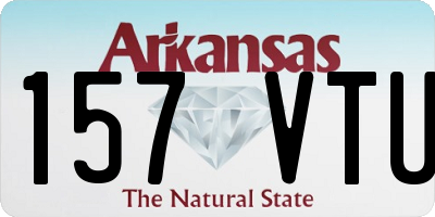 AR license plate 157VTU