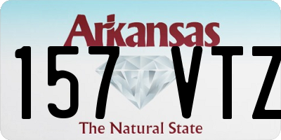 AR license plate 157VTZ
