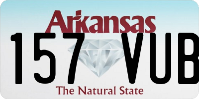 AR license plate 157VUB