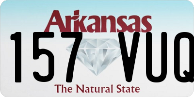 AR license plate 157VUQ