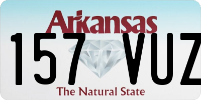 AR license plate 157VUZ