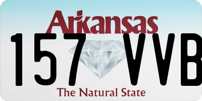 AR license plate 157VVB